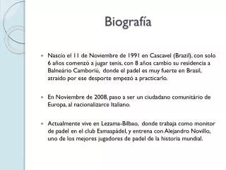 biograf a