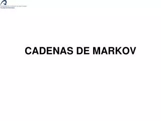 cadenas de markov