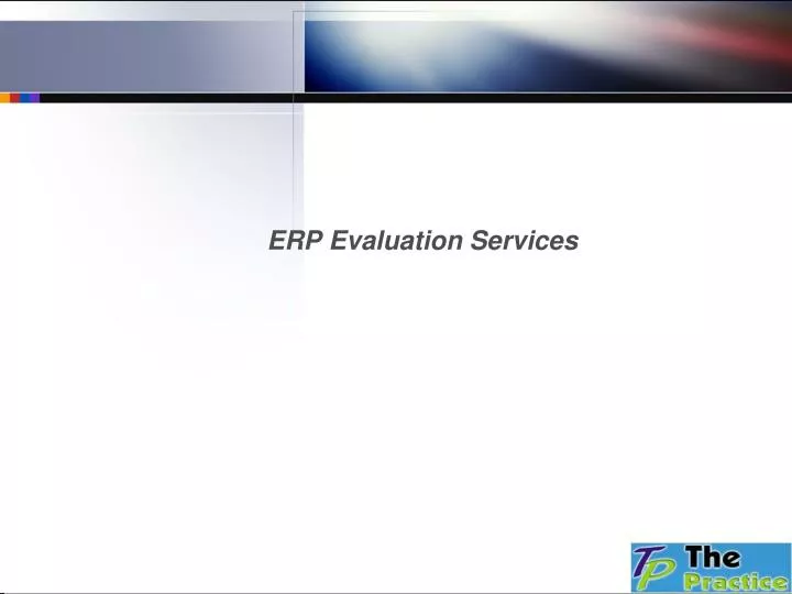 erp evaluation services