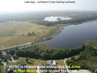 Lake Ajay - northwest of lake looking southeast