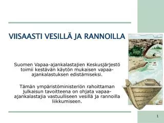 viisaasti vesill ja rannoilla