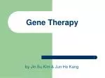 Gene Therapy - slide 1