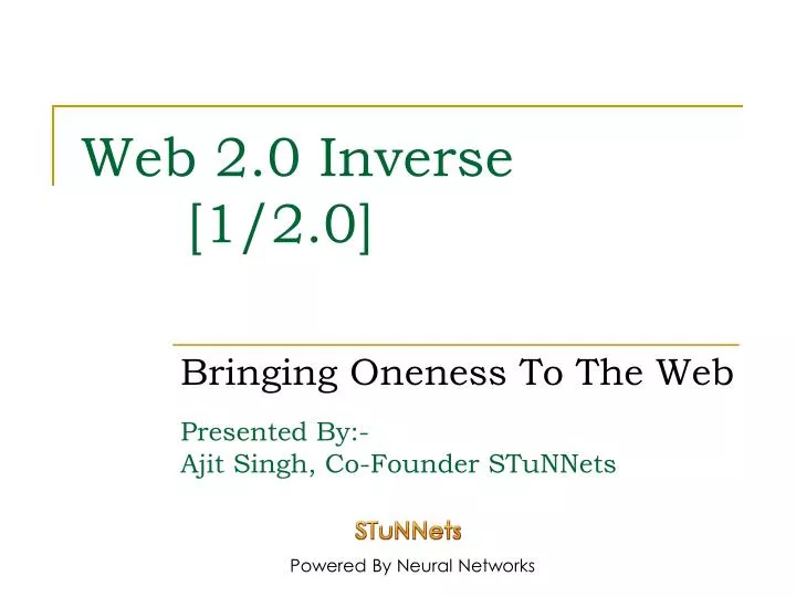 web 2 0 inverse 1 2 0