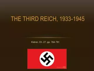 The Third Reich, 1933-1945