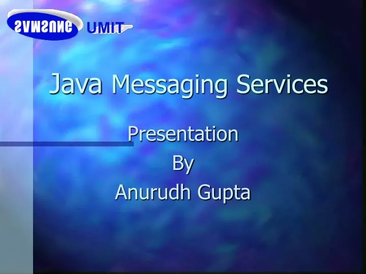 java messaging services