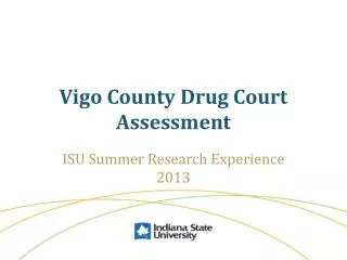 vigo county drug court assessment