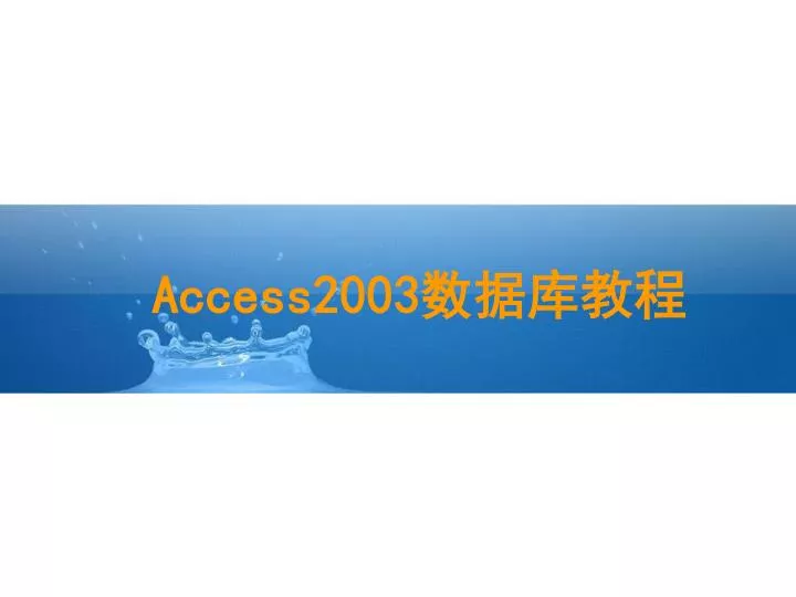 access2003
