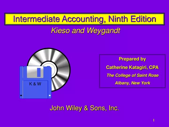 intermediate accounting ninth edition