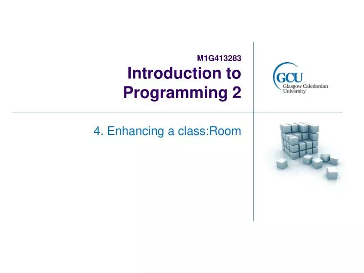 m1g413283 introduction to programming 2