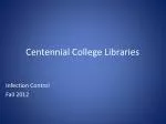 Centennial College Libraries - slide 1