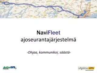 navi fleet ajoseurantaj rjestelm