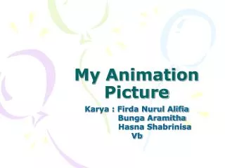 my animation picture