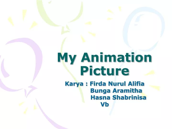 my animation picture