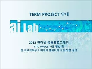 term project
