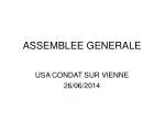 ASSEMBLEE GENERALE - slide 1