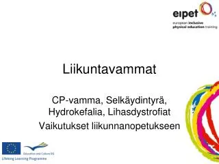 liikuntavammat