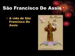 s o francisco de assis