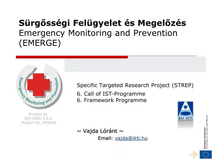 s rg ss gi fel gyelet s megel z s emergency monitoring and prevention emerge