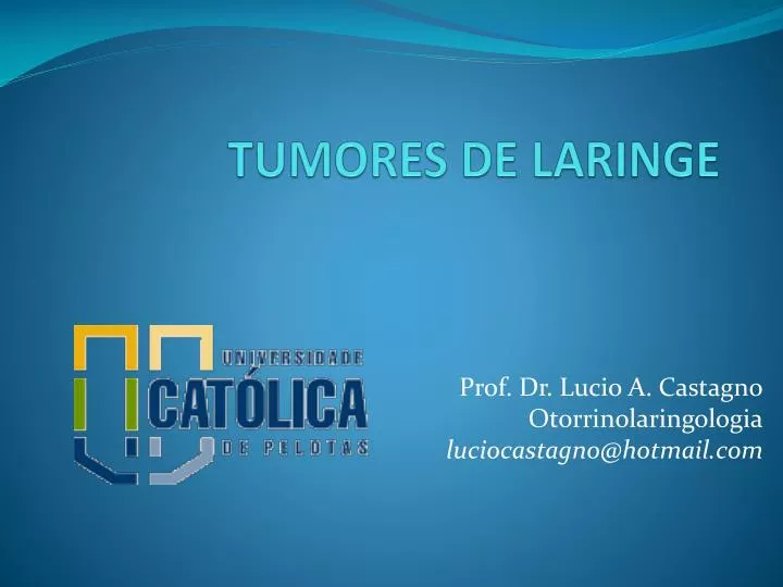 tumores de laringe