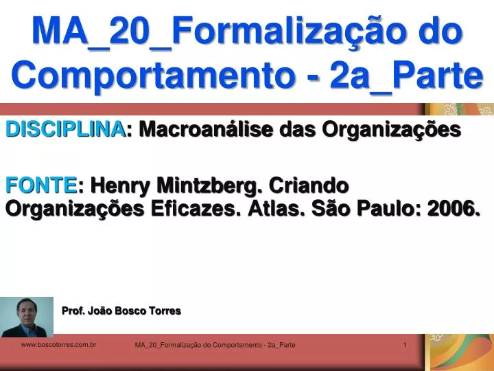 ma 20 formaliza o do comportamento 2a parte