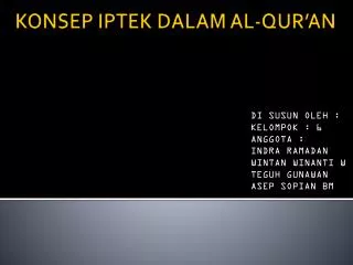 di susun oleh kelompok 6 anggota indra ramadan wintan winanti w teguh gunawan asep sopian bm