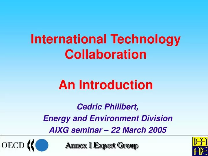 international technology collaboration an introduction