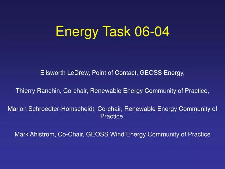 energy task 06 04