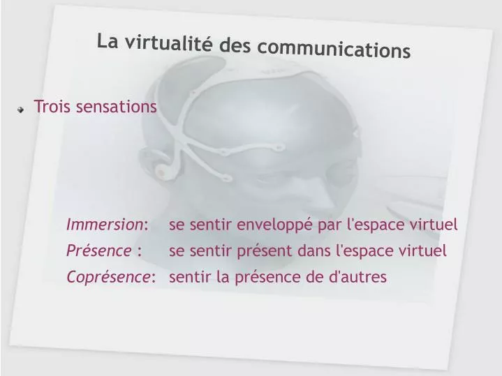 la virtualit des communications