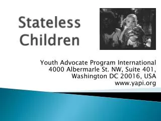 Stateless Children