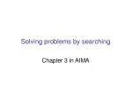 Solving problems by searching - slide 1