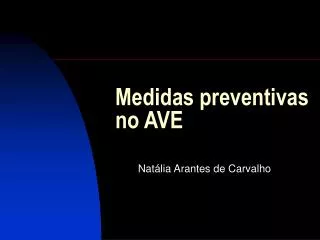medidas preventivas no ave