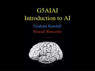 G5 AIAI Introduction to AI