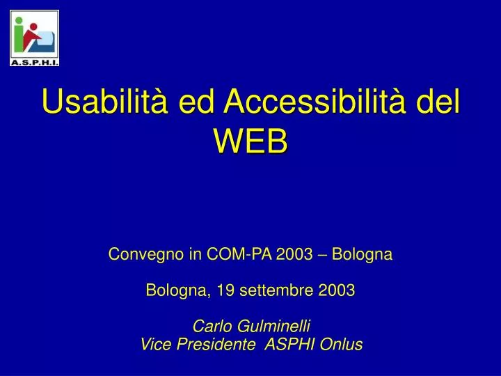 usabilit ed accessibilit del web
