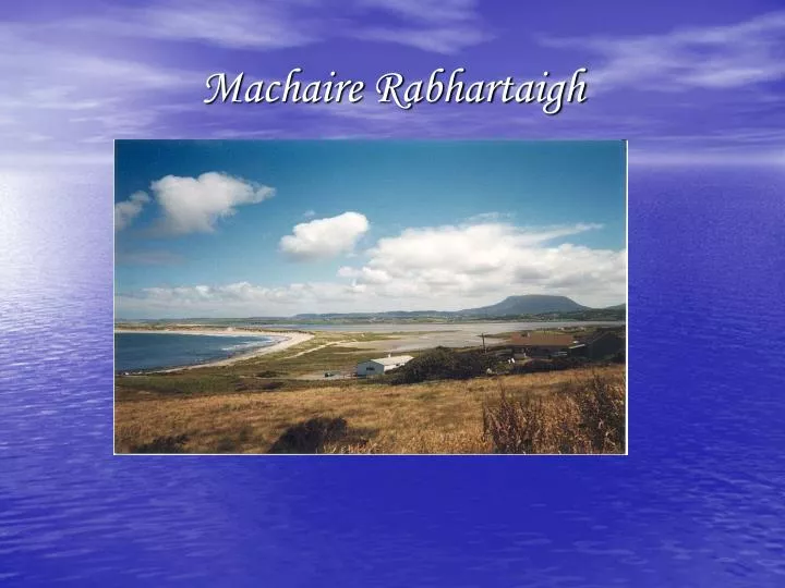 machaire rabhartaigh