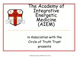 The Academy of Integrative Energetic Medicine (AIEM)