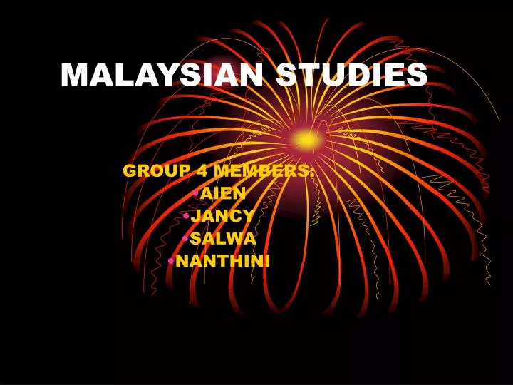 malaysian studies