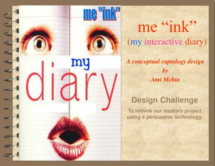 me ink my interactive diary