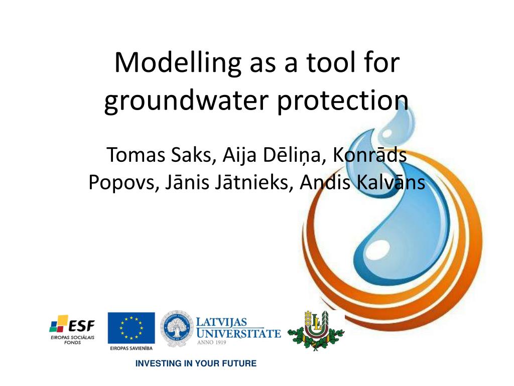 PPT - Modelling as a tool for groundwater protection PowerPoint ...