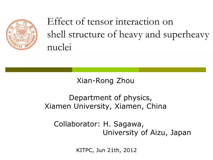 effect of tensor interaction on shell structure of heavy and superheavy nuclei