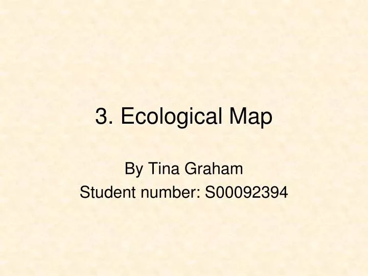 3 ecological map
