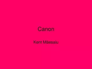canon