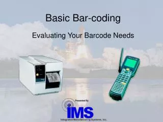 Basic Bar-coding