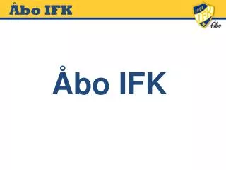 bo ifk