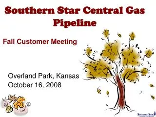 Southern Star Central Gas Pipeline