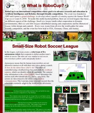 What is RoboCup?