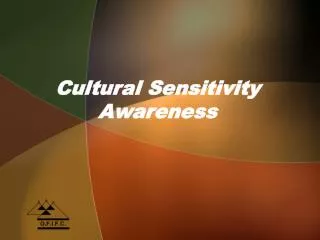 Cultural Sensitivity Awareness
