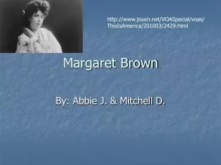 Margaret Brown