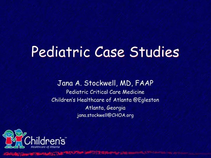pediatric case studies