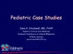 Pediatric Case Studies - slide 1