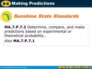 Sunshine State Standards